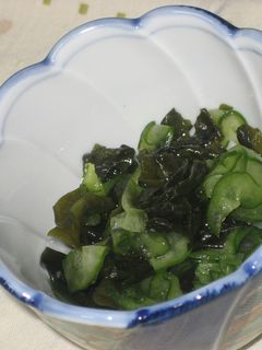 きゅうりとワカメの酢の物-レシピのメイン写真