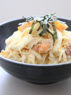 大根ゆで卵ちくわ柿のヨーグルトサラダ-レシピのメイン写真