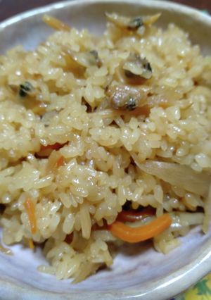 アサリの炊き込みご飯-レシピのメイン写真
