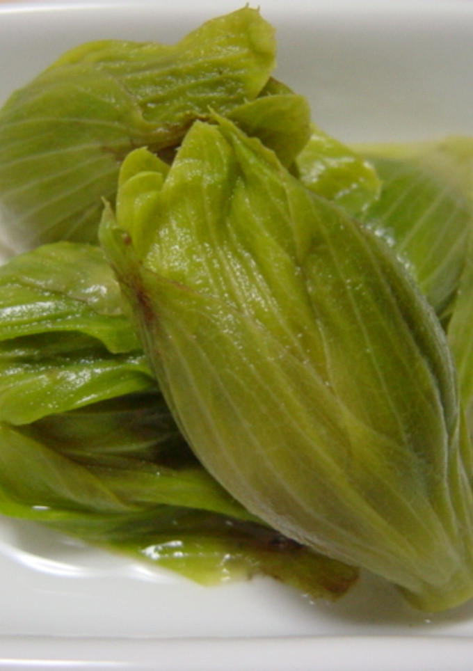 ふきのとうをキレイに茹でる方法-レシピのメイン写真
