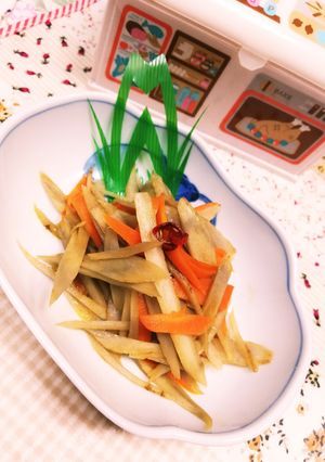 意外と簡単♪きんぴらゴボウ-レシピのメイン写真