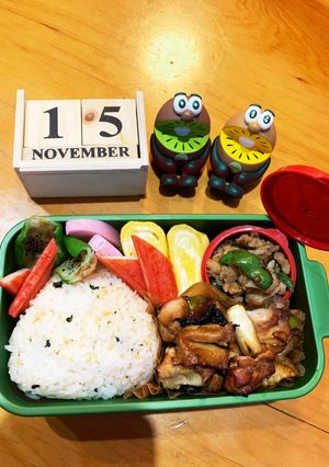 高一長女　お弁当(おむすび22)-レシピのメイン写真