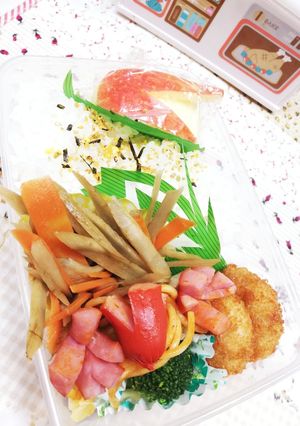きんぴらゴボウのお弁当-レシピのメイン写真