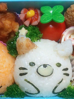 キャラ弁 すみっこぐらし トンカツ ネコ-レシピのメイン写真