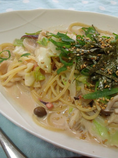 イカの塩辛パスタ-レシピのメイン写真
