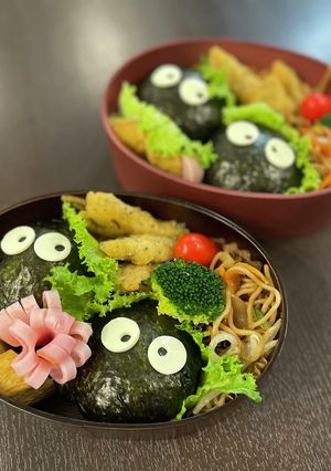 まっくろくろすけ弁-レシピのメイン写真