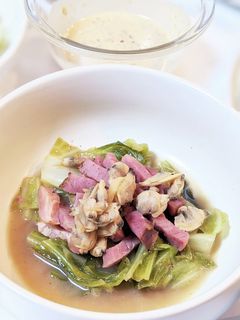 キャベツとあさりとベーコンの蒸し煮-レシピのメイン写真