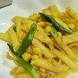 さっと出来るペンネのカレーマヨ炒め♪