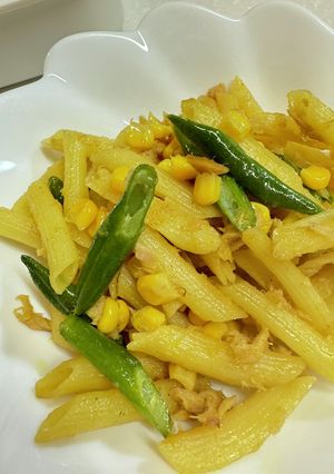 さっと出来るペンネのカレーマヨ炒め♪-レシピのメイン写真