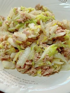 白菜とツナの簡単サラダ-レシピのメイン写真
