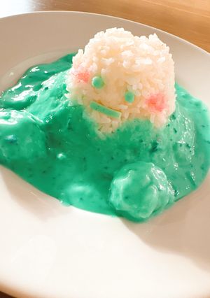 すみっコぐらし忠実再現デコカレー-レシピのメイン写真