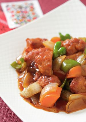 余った唐揚げで簡単！酢鶏アレンジ♪-レシピのメイン写真