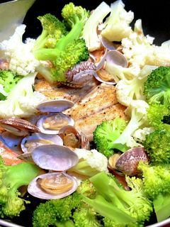 野菜が美味しいアクアパッツァ-レシピのメイン写真