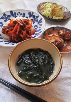 ダシダで簡単わかめスープ-レシピのメイン写真
