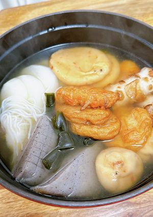味付けは塩出汁のみ！熱々おでん-レシピのメイン写真