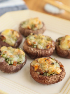 簡単♡しいたけのねぎぽんチーズ焼き-レシピのメイン写真