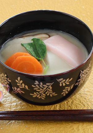 介護食　関西風雑煮-レシピのメイン写真
