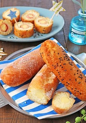 とろっとチーズの豆腐スティックドーナッツ-レシピのメイン写真
