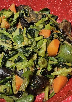 残り野菜の胡麻味噌炒め-レシピのメイン写真
