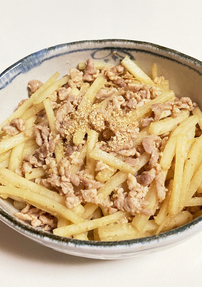 大根の皮の炒め物-レシピのメイン写真