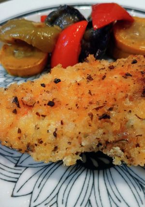 ふっくら鮭の香草パン粉揚げ焼き-レシピのメイン写真