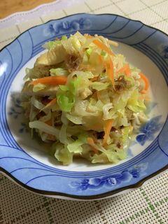 キャベツと油揚げの煮浸し♪-レシピのメイン写真