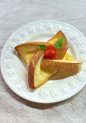 オシャレな✨カフェ風❣️風車トースト-レシピのメイン写真