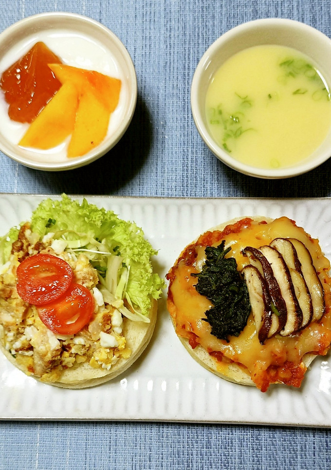 ヨウサマの減塩ANA風プレミアム朝食2-レシピのメイン写真