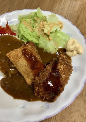牡蠣フライカレー-レシピのメイン写真