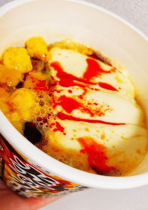 蒙古タンメン　炎のカルボ　チーズ-レシピのメイン写真
