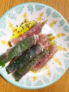 みょうがと大葉の生ハム巻き-レシピのメイン写真