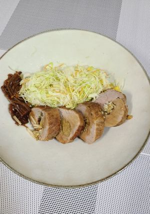 豚ヒレ肉のエノキ包み照り焼き-レシピのメイン写真