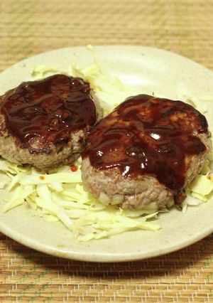 サトイモinハンバーグ-レシピのメイン写真