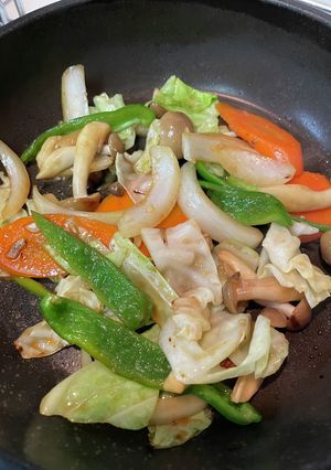 野菜だけ炒め-レシピのメイン写真