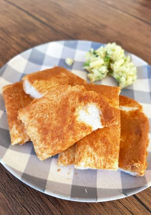 きな粉トースト #幼児食 #離乳食-レシピのメイン写真