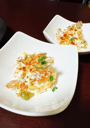 柿とナッツのチーズおつまみ-レシピのメイン写真
