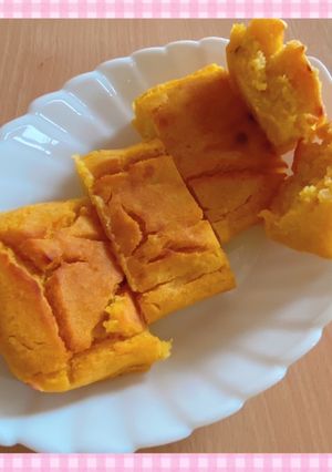 トースターで作る梔子入りさつまいもケーキ-レシピのメイン写真