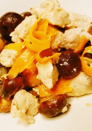 簡単！ぱくぱく鶏しいたけにんじん-レシピのメイン写真