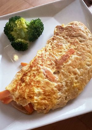 切り干し入り和風キッシュ風オムレツ-レシピのメイン写真