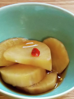 ヤーコンの味付ポン酢漬け-レシピのメイン写真
