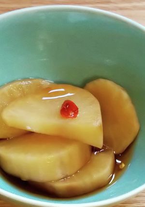 ヤーコンの味付ポン酢漬け-レシピのメイン写真