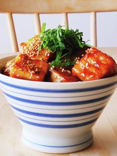 ヤミツキ★厚揚げじゃが芋丼★ランチ★弁当-レシピのメイン写真