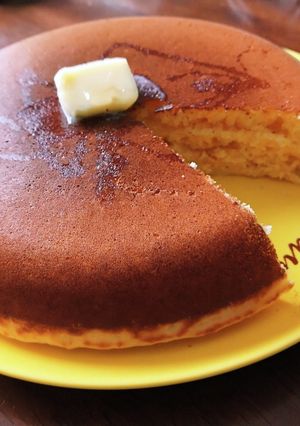 〈炊飯器で作る〉カリふわホットケーキ-レシピのメイン写真