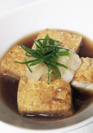 めんつゆで作る 厚揚げの揚出し風-レシピのメイン写真