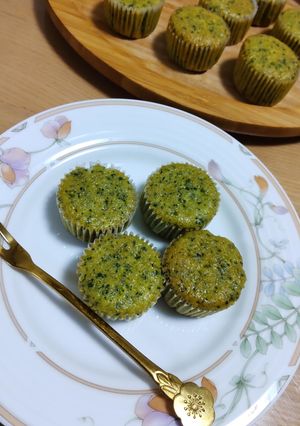 ミキサーで簡単 小松菜のマフィン-レシピのメイン写真