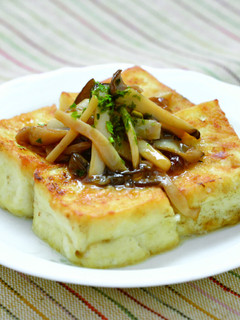 木綿豆腐のきのこあんかけ-レシピのメイン写真