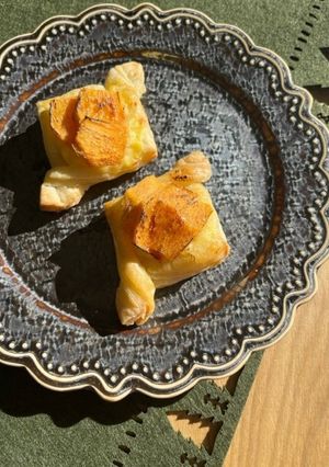 柿のカスタードパイ-レシピのメイン写真