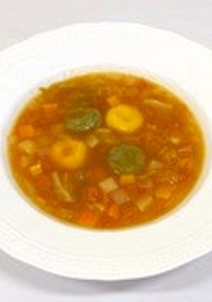 野菜たっぷりカラフルだんごスープ-レシピのメイン写真