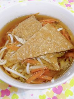 きつねうどん-レシピのメイン写真