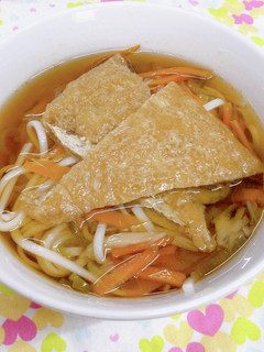 きつねうどん-レシピのメイン写真